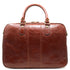 The Floto Venezia Slim Italian leather briefcase is a men's business bag that is handcrafted in Italy.  This is the Venezia Slim in Vecchio Brown.